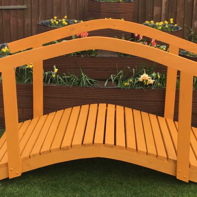 Handmade Wooden Bridge